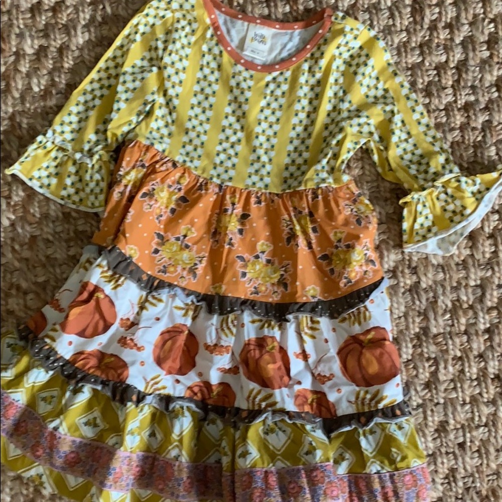 Wildflowers fall dress size 4